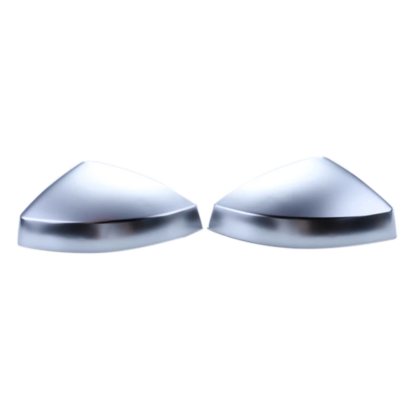 

1Pair Car Wing Mirror Caps Matt Chrome Mirror Cover Rearview Side Mirror Cap for -Audi A3/S3/RS3