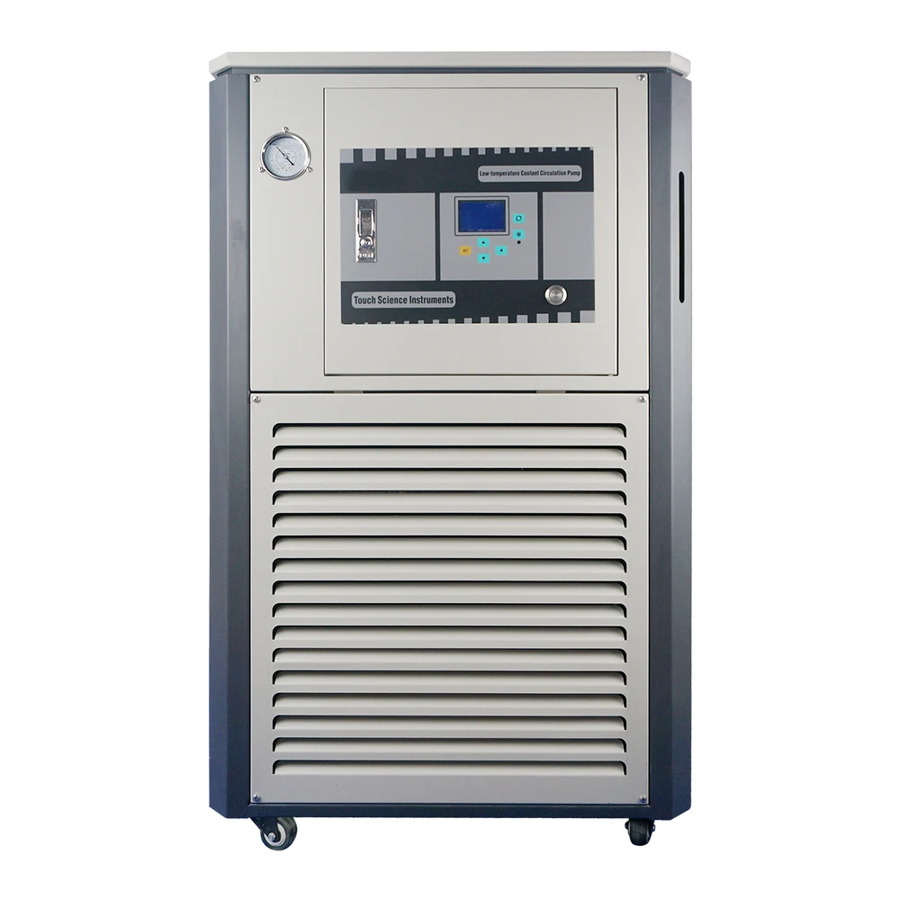 100L Lab Cooling Low Temperature Circulator Chiller For Glass Reactor Refrigerated Thermostatic Bath