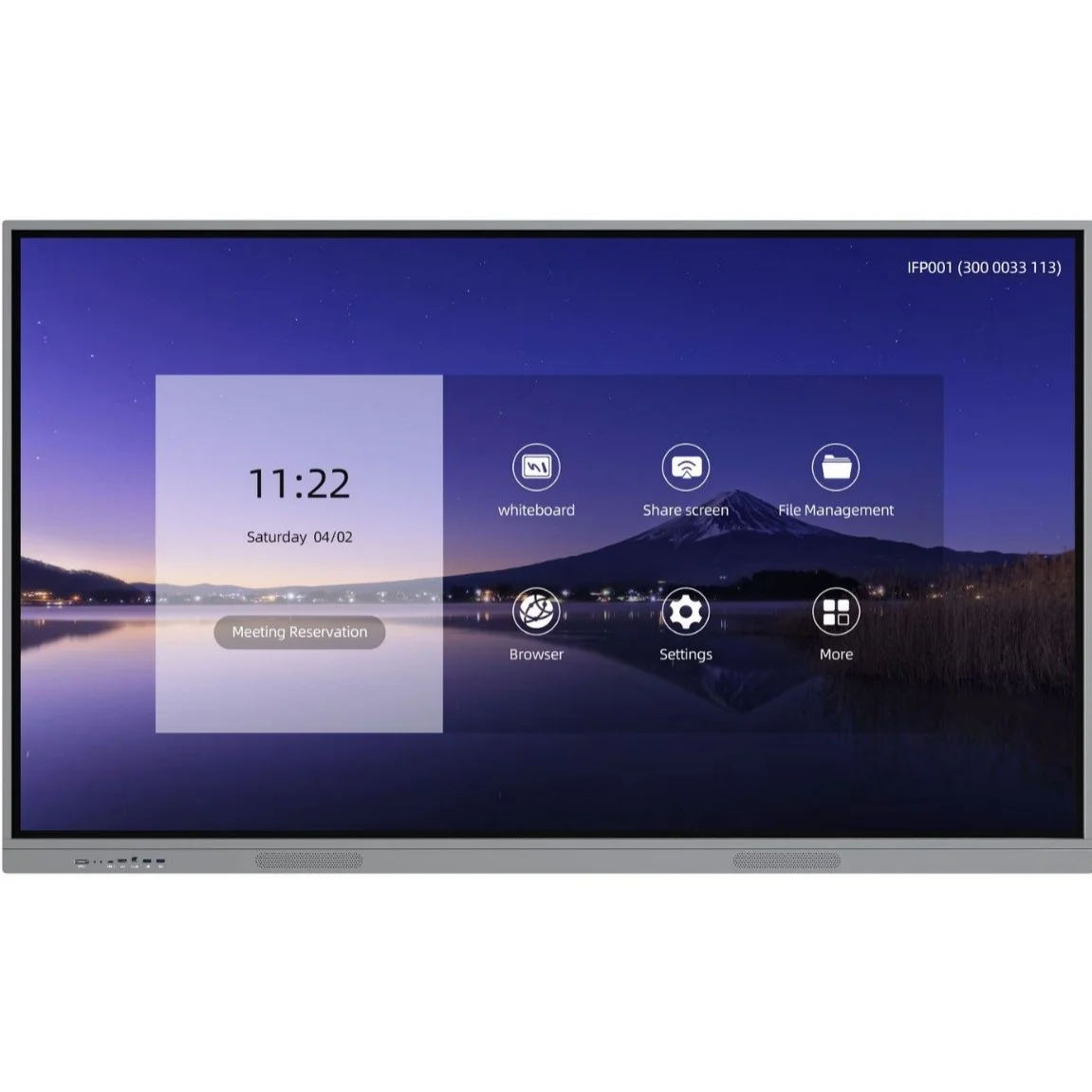

All-in-One 85inch Smart Interactive LCD Panel Electronic Whiteboard Touch Conference Tablet Multimedia