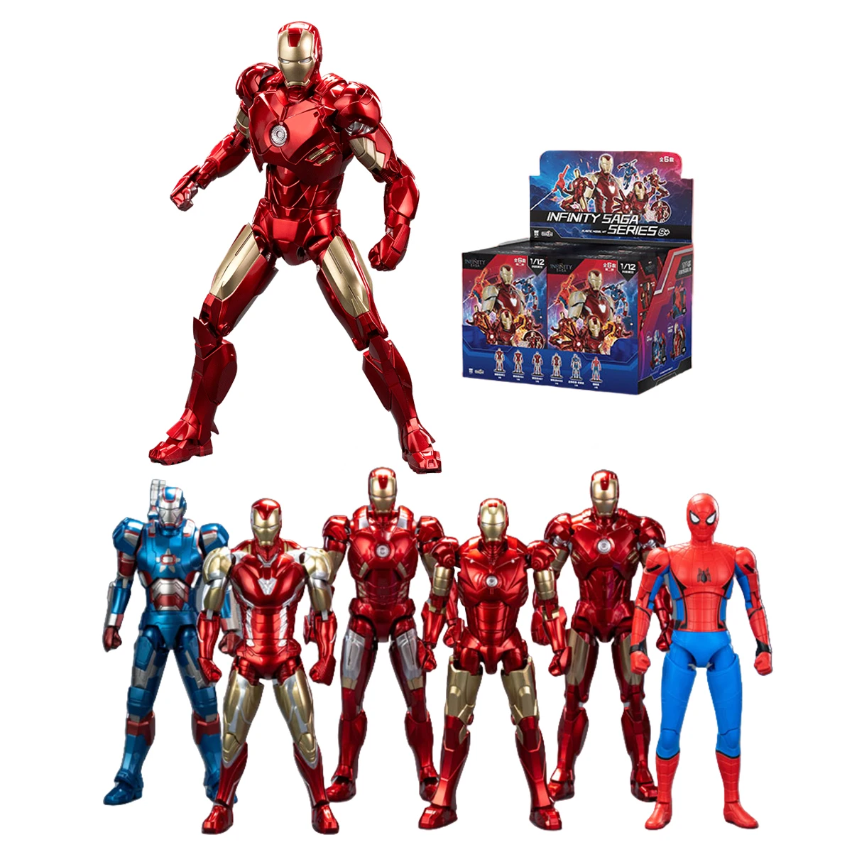 HIPLAY Fondjoy Marvel The Infinity Saga Series MV25100 Caja de juego Figura de caja ciega