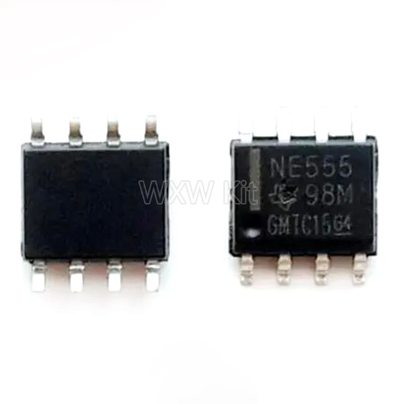 Temporizadores SMD SOP-8 SOP, nuevo y Original, Chipset IC, NE555, 555, SOP8, NE555D, 10 unidades