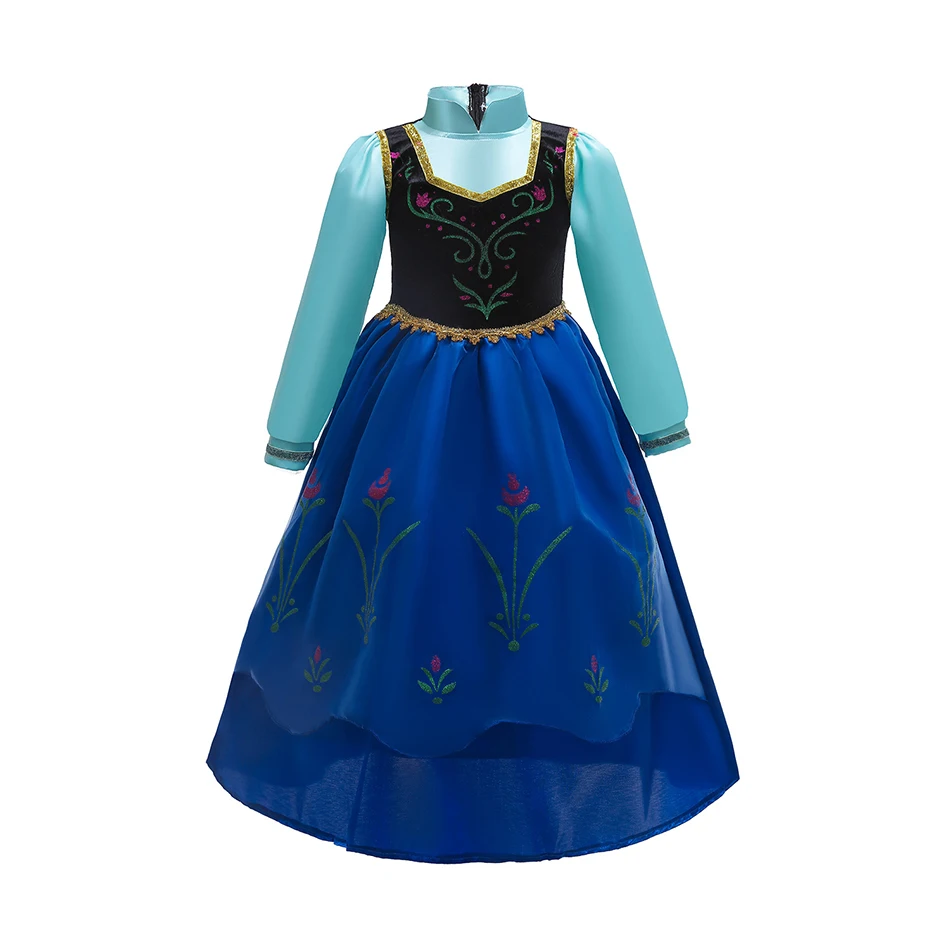 Child Birthday Party Cinderella Dress Up Girls Halloween Rapunzel Cosplay Costumes Kids Anna Elsa Princess Dresses Baby Clothes view 5