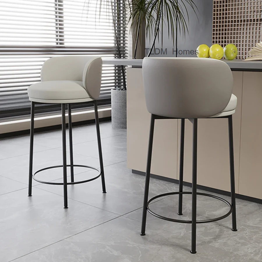 High Kitchen Counter Bar Stool Reception Garden Mini Bar Stool Banquet Modern Sillas Altas Para Barra Salon Furniture