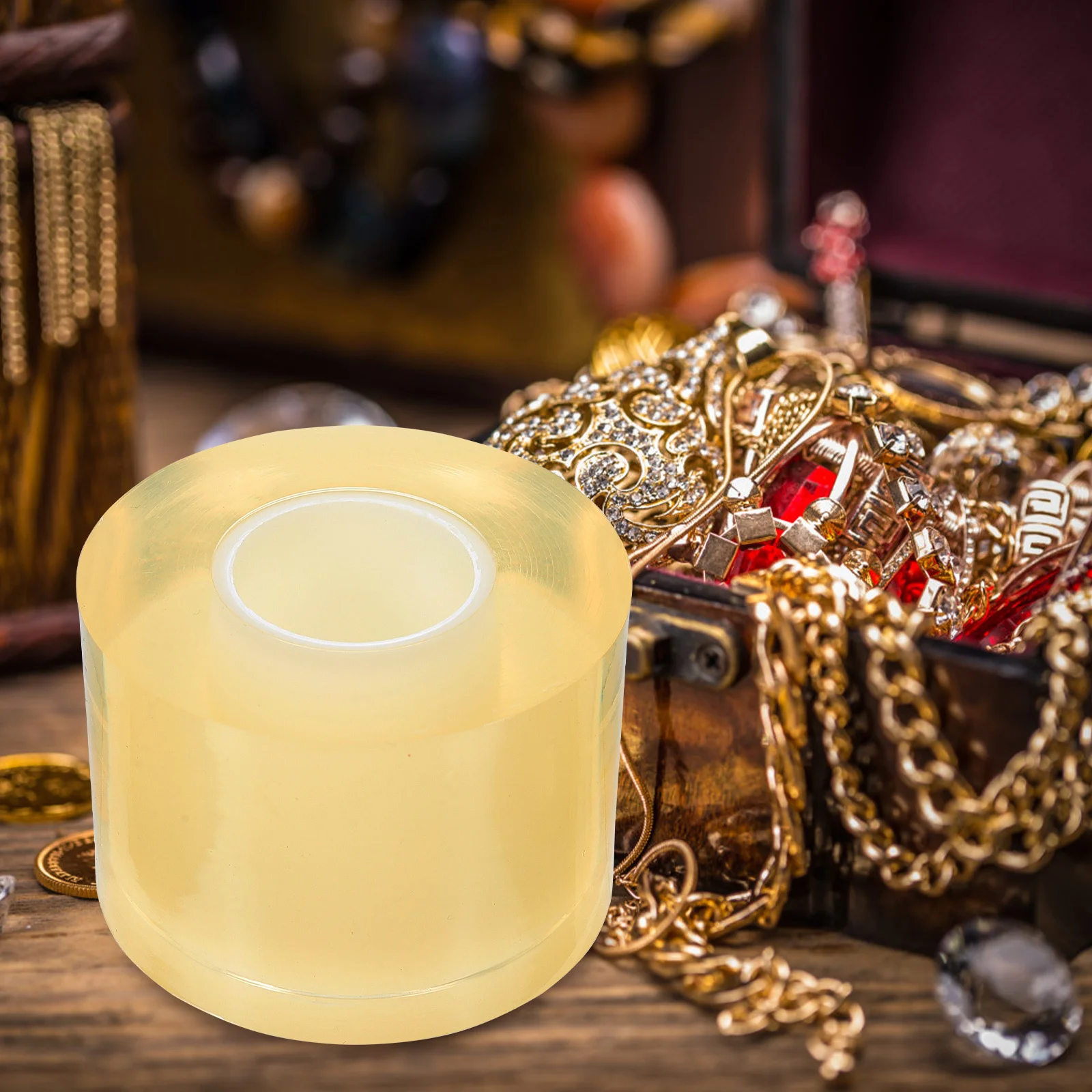 

1 Roll Watch Protective Film Transparent Anti Static Tape for Jewelry Repair High Durability Scratch Fingerprints Guard Easy