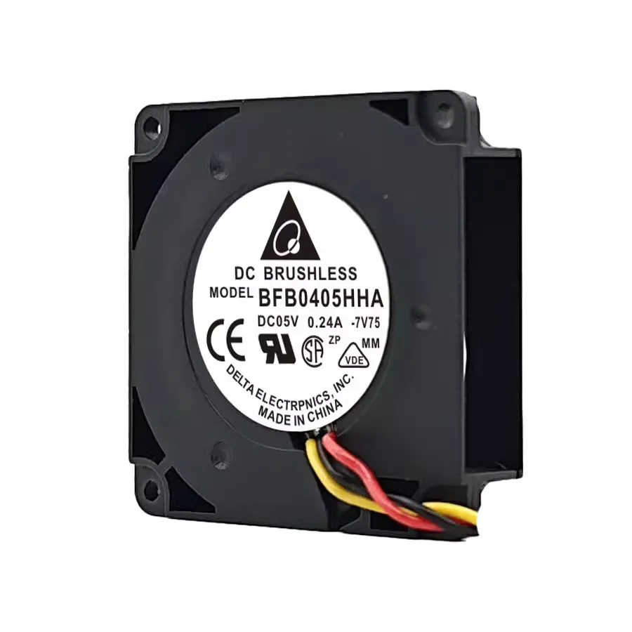 New Cooler Fan for Delta BFB0405HHA 4010 5V 0.24A 4CM Silent Cooling Fan  40*40*10mm