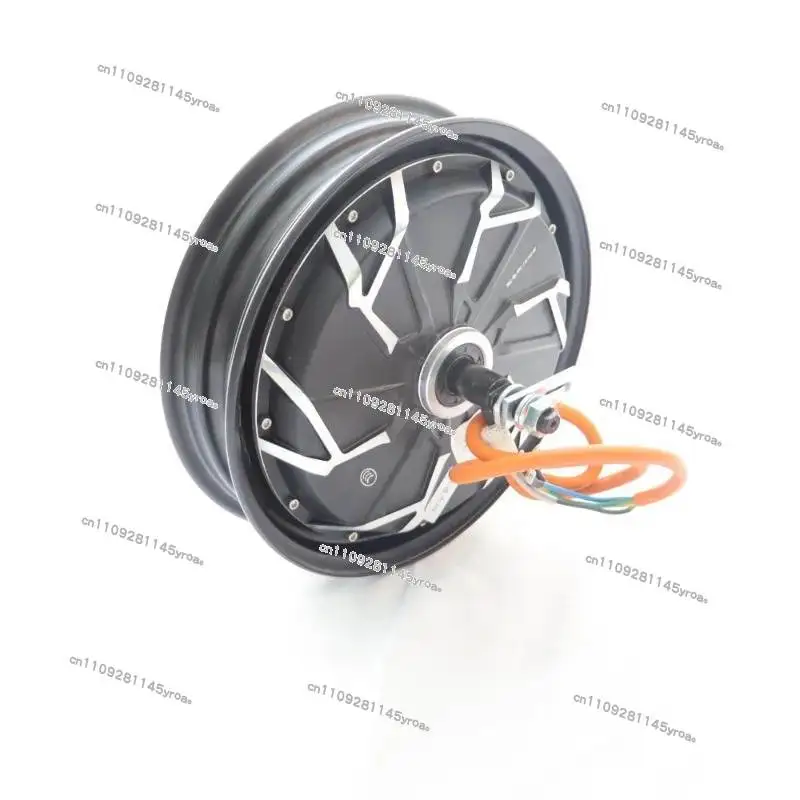 Wheel motor conversion kit 12 inch 72v suitable for electric scooter 2000 watt brushless DC motor