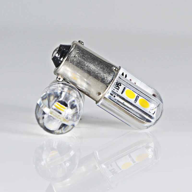 BA9S T4W Car Led Interior Bulb 6v 12v 24v 220v Mini Colorful 1W Auto Indicator Warning Light Signal Energy Saving Lamp 6 Volt