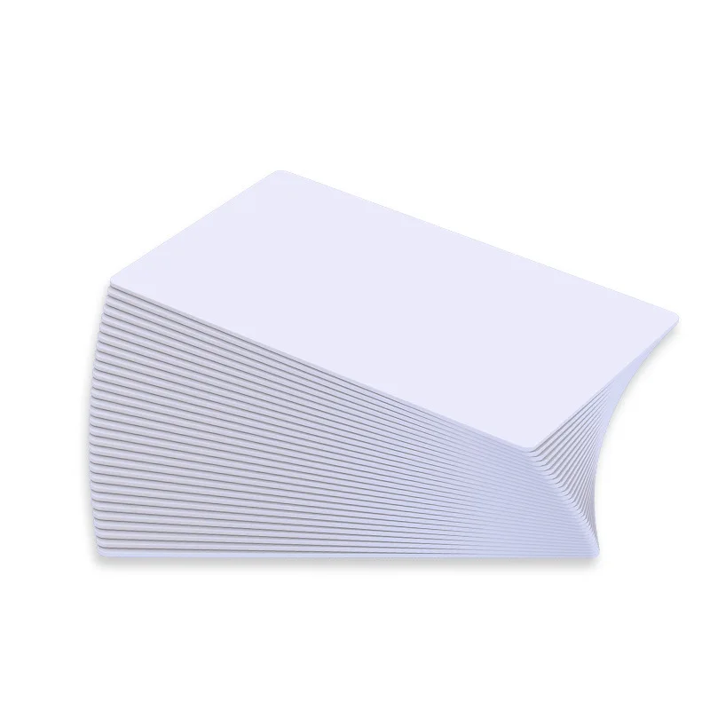 einkshop 50pcs Blank Inkjet PVC Id Card Blank Inkjet PVC Id Card for epson RX590 RX680 R330 R270 R280 R285 R290 R380 R390 T50