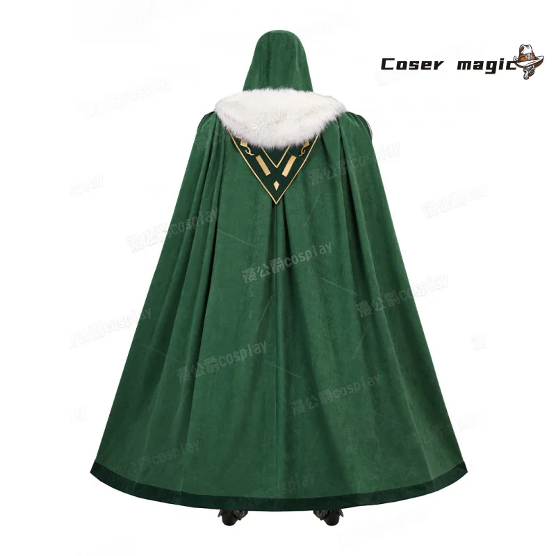 닥터 두옴 코스프레 의상 디럭스 아머 슈트 점프수트 망토 마스크 남성 빅터 폰 두옴 롤플레잉 유니폼 할로윈 파티 의상