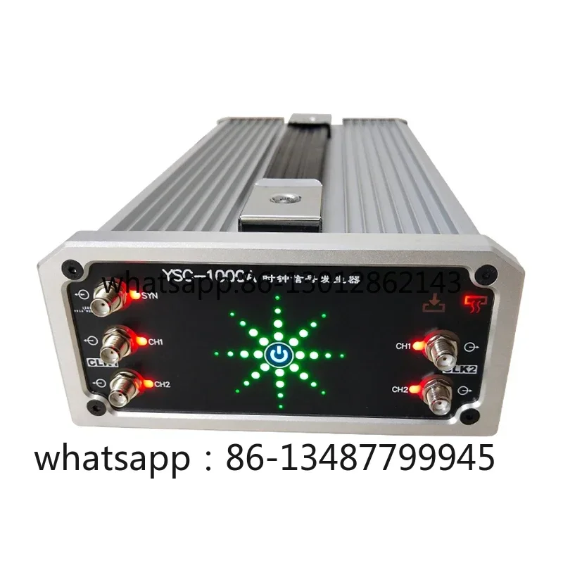 

YSC-1000A 2MHz to 3GHz Clock Generator Signal Generator Frequency Generator with four-Channel Low Noise