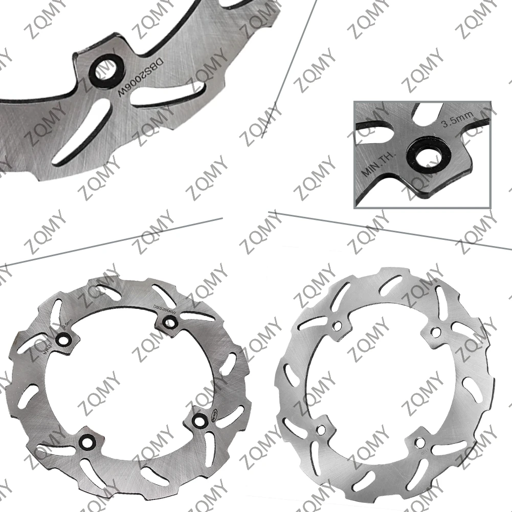 Rear Disc Brake RotorFor SUZUKI TS125R 200R 1989 1990 1991 1992 1993 1994 DR250 250S 350S 350R, Motorcycle Part