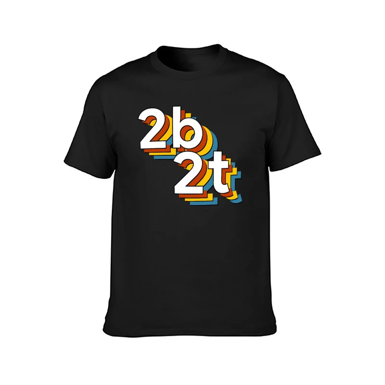 Camiseta con logotipo de merch 2b2t para hombre y mujer, camisa de secado rápido de talla grande, tops de verano, camisa de entrenamiento