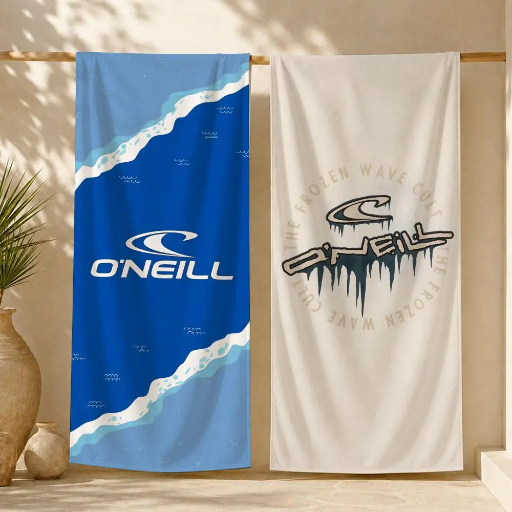 O---oNeills Towel ultra-fine fiber quick drying absorbent towel, beach swimming vacation beach towel