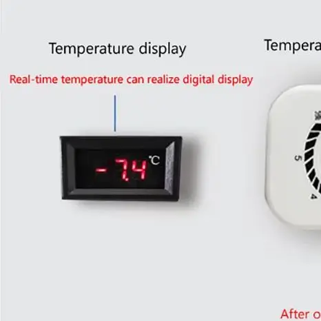 Desktop Ice Cream Display Cabinet Commercial Ice Porridge Freezer Hard Ice Cream Storage Machine 220W