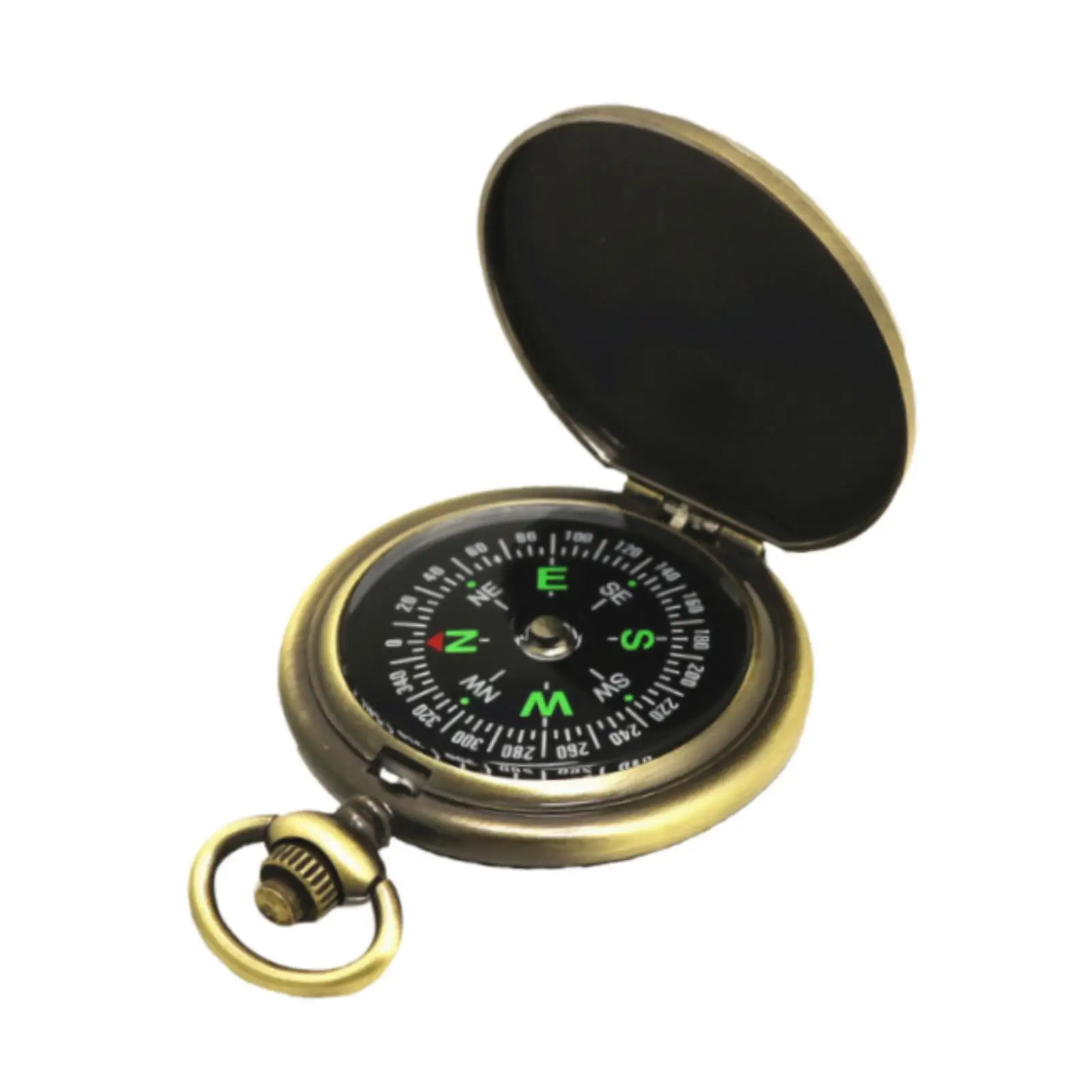 Pocket Watch Compass Survival Compass for Climbing Outdoor Activities Sports