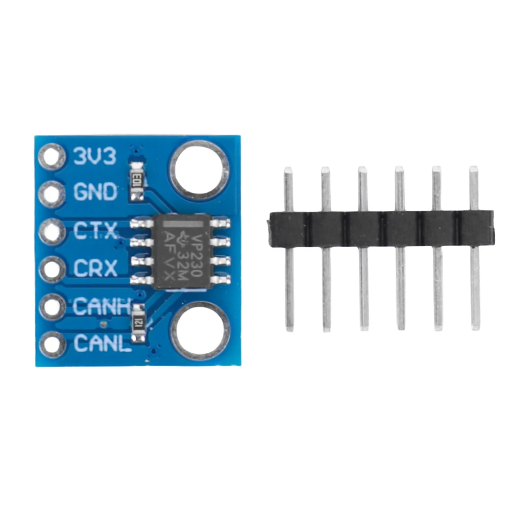 SN65HVD230 CAN Bus 1Mb/s Transceiver Communication Thermal Protection Module for Arduino Controller Board