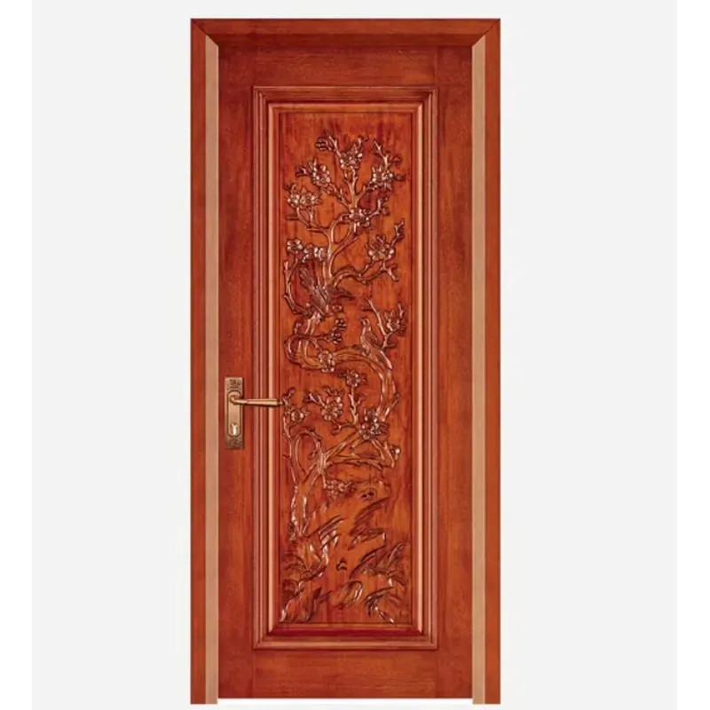 carved wooden door high quality classical design interior door