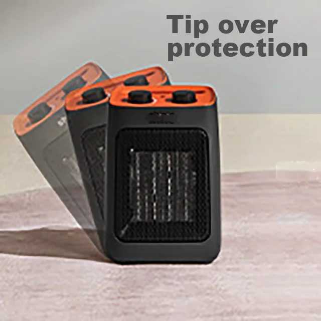 1500W Fast Heating Home Room Ajustable Thermostat Portable Ceramic Space Heater Fan