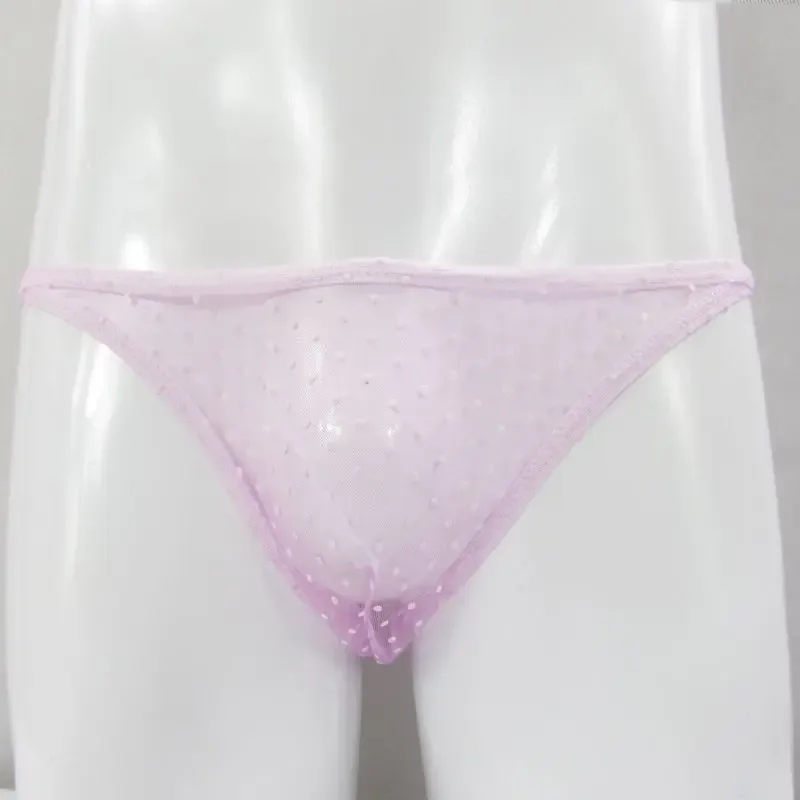 

Man's Net Mesh Sexy Briefs BF Gift Live Show Dance Costume FKK Party