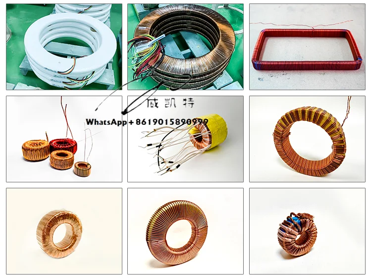 Automatic Gear Type Toroidal Machine Transformer Coil Winding Speaker Voice Coil Winding Machine Motor Coil Winding Machine