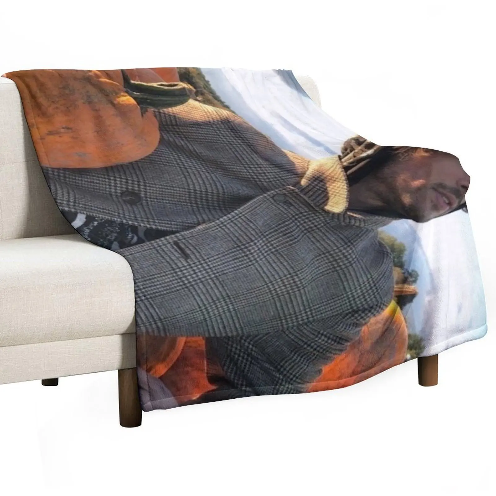

MGG with Pumkins Throw Blanket for winter Stuffeds Soft Beds Plaid on the sofa Blankets