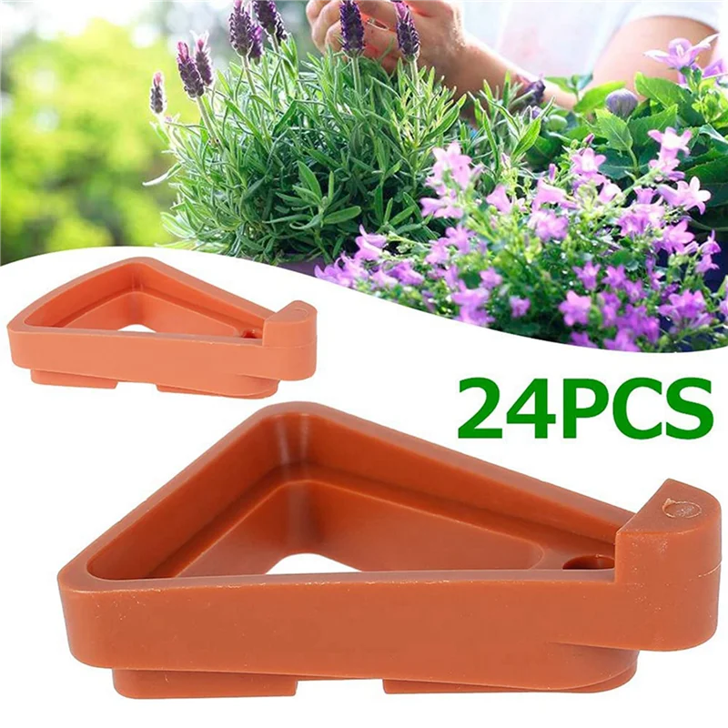 

AA81-Flower/Plant Pot Feet, 72PCS Invisible Flower Pot Risers Feet Lifters Toes Lifters Supports Suitable Sector