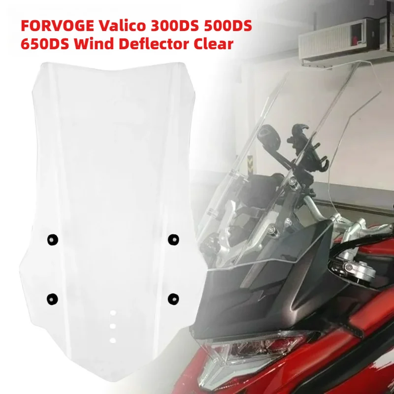 

Reliable FORVOGE Valico 300DS 500DS 650DS Wind Deflector Clear