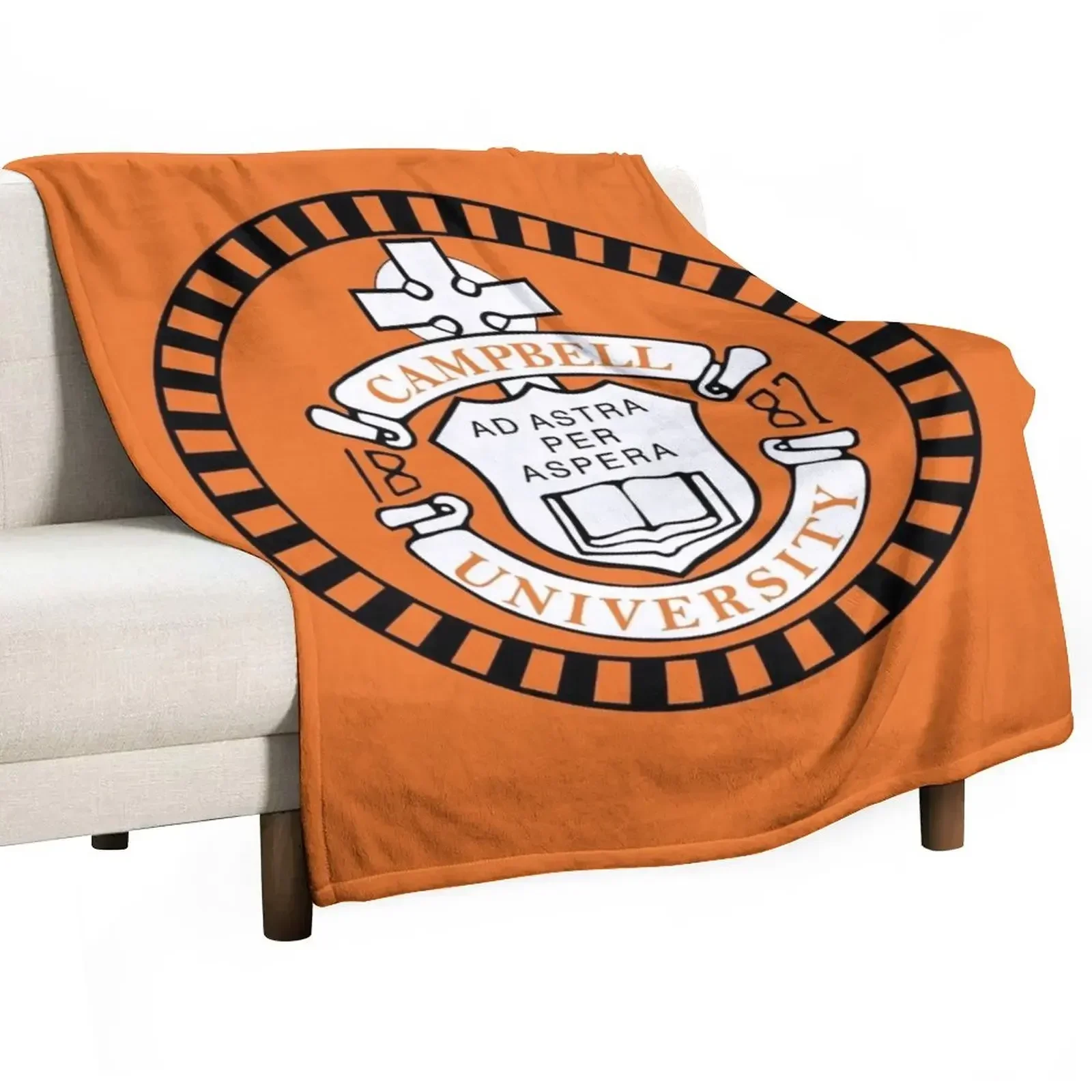 

Campbell University Throw Blanket Decorative Throw wednesday Blankets