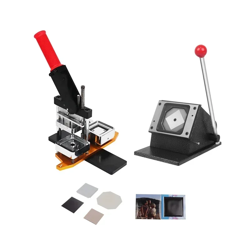 

Hot Sales80X 53mm Magnet Maker 50 * 50 Square Refrigerator Magnet Maker Hand Pressure 63.5x63.5mm Magnet Maker Photo