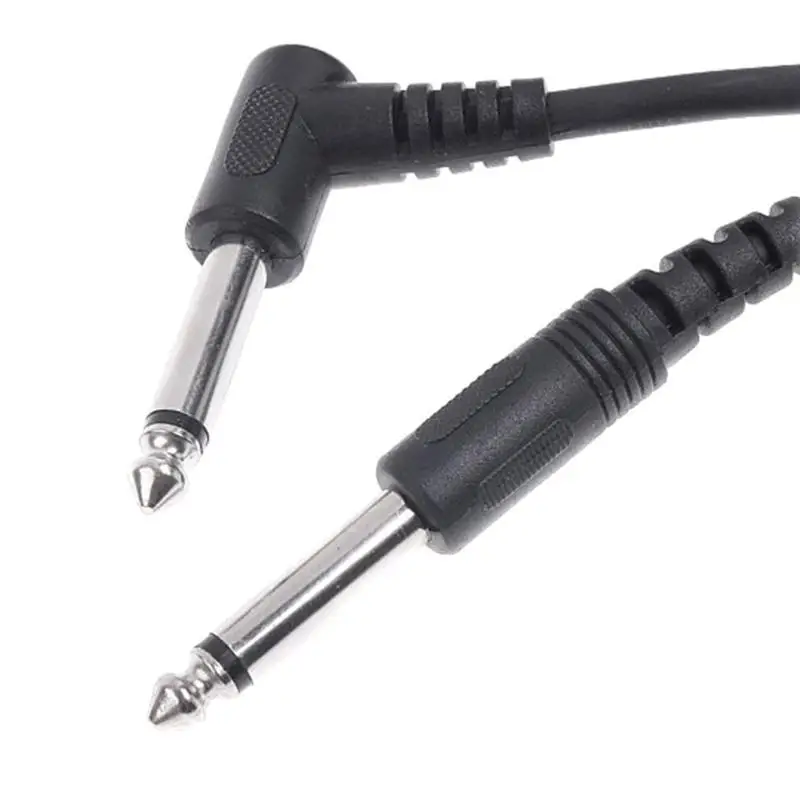 652F 10ft Long 6.35mm Mono to 6.35mm Mono Plug Guitar Amplifier Cable for Guitar, Speaker, Musical Instruments Cable