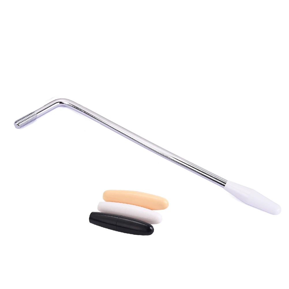 

6mm Thread Tremolo Arm Whammy Bar 3 Tips Electric Guitar Parts Replacement Durable High Grade Single Bridge System