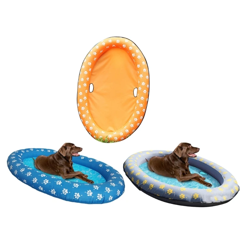 

Dog Inflatable Raft for Medium to Large Dogs Pools Game Sunbath Photo Props