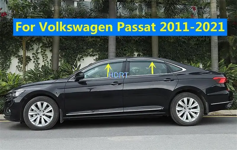 

Дефлектор от дождя для Volkswagen VW Passat 2011-2021, чехол на окно автомобиля, 4 шт., защита от солнца, аксессуары для украшения