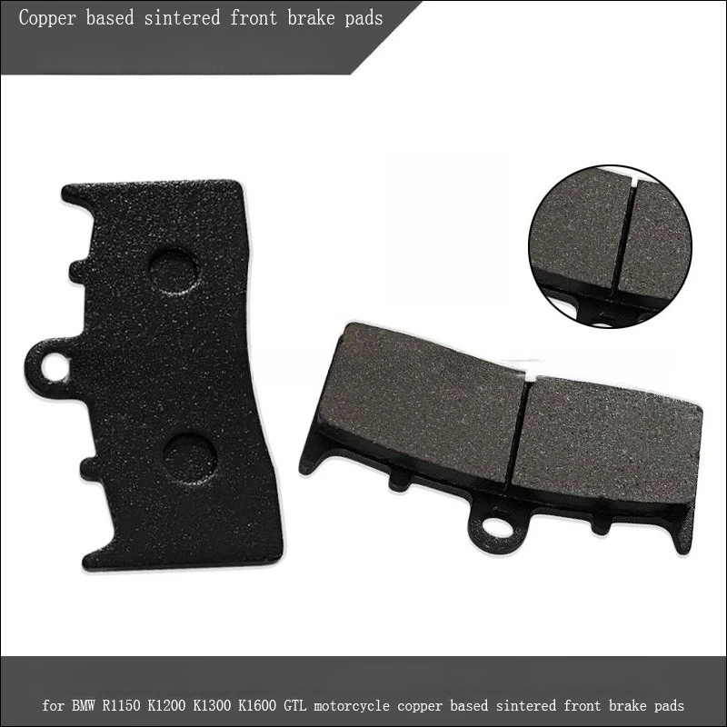 

For BMW R1150 K1200 K1300 K1600 GTL Motorcycle Copper Based Sintered Front Brake Pads