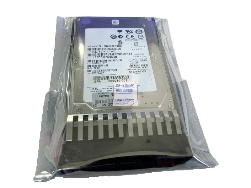 

Used For HP 665750-001 300G 15K SAS 2.5 QR477A EVA M6625 Hard Drive