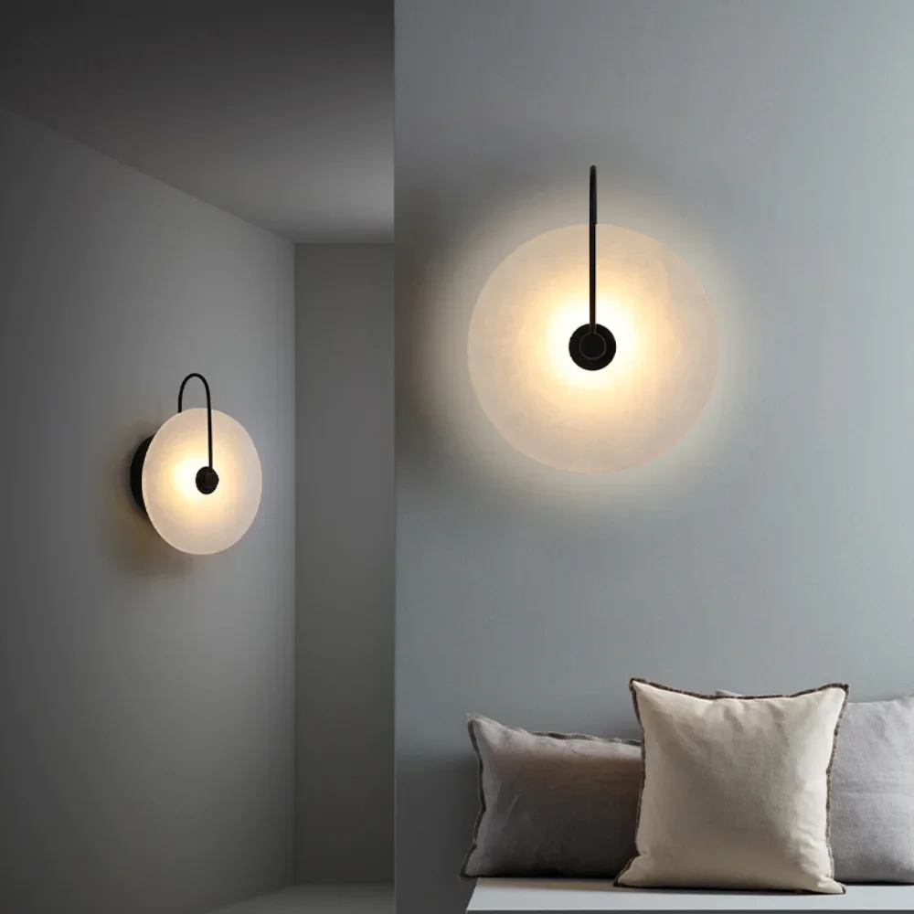 Nordic Designer Wall Lamp Bedroom Bedside Lights Creative Personality Stair Wall Lamp Aisle Hotel Modeling Indoor Decor Lighting