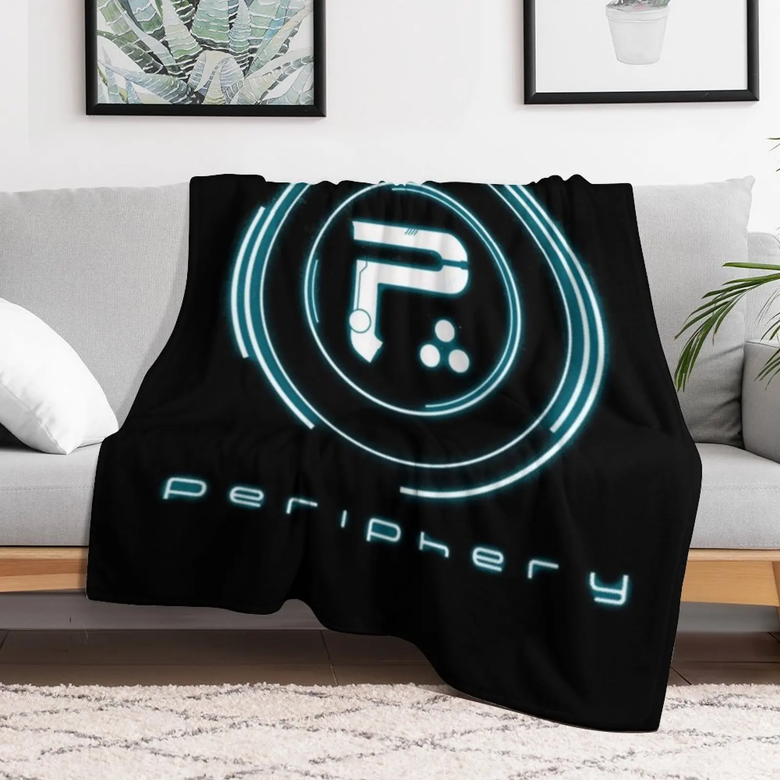 Periphery Band Tour 001 T-Shirt Throw Blanket