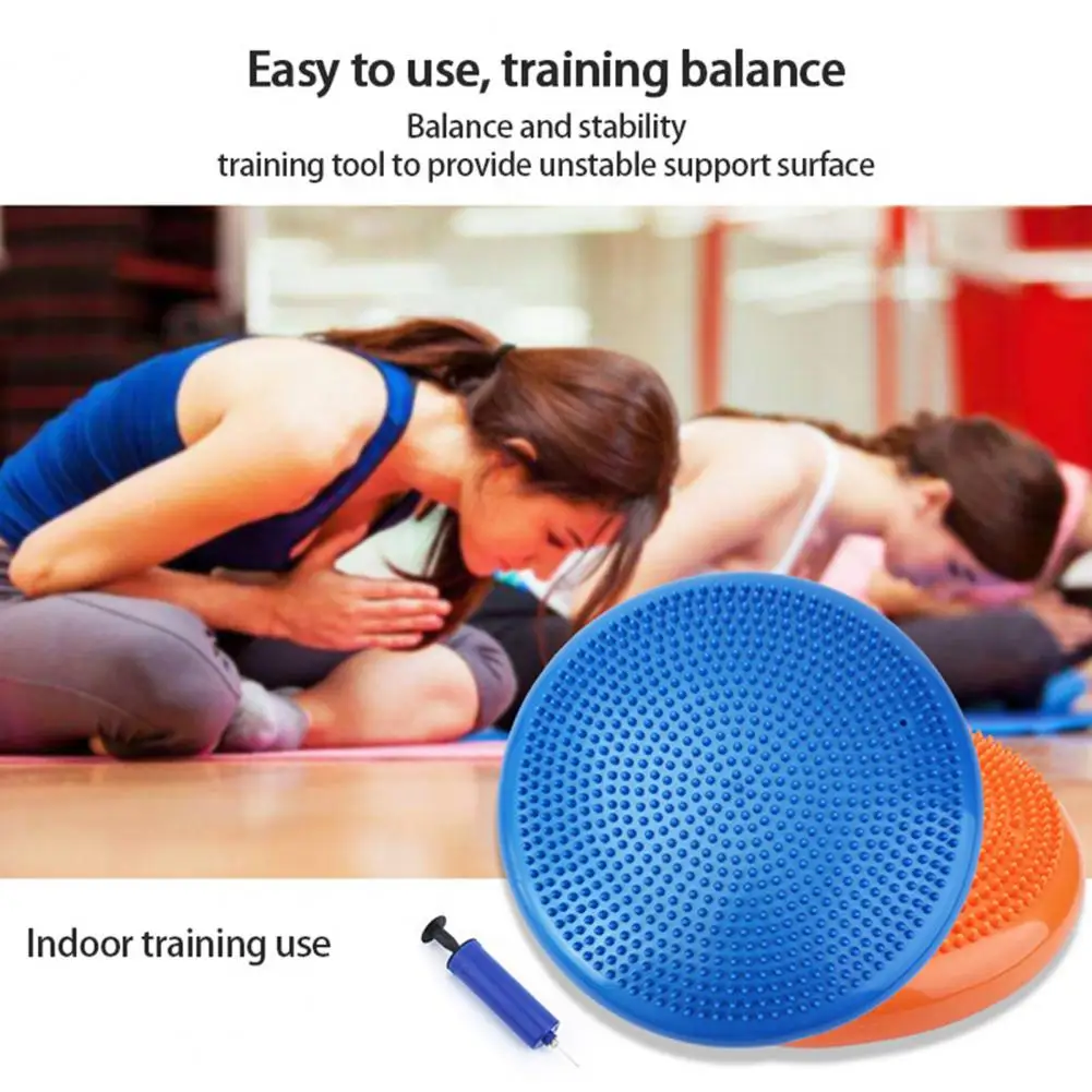 Exercise Stability Wobble Sensory Integration Training Mat Yoga Air Cushion for Beginners