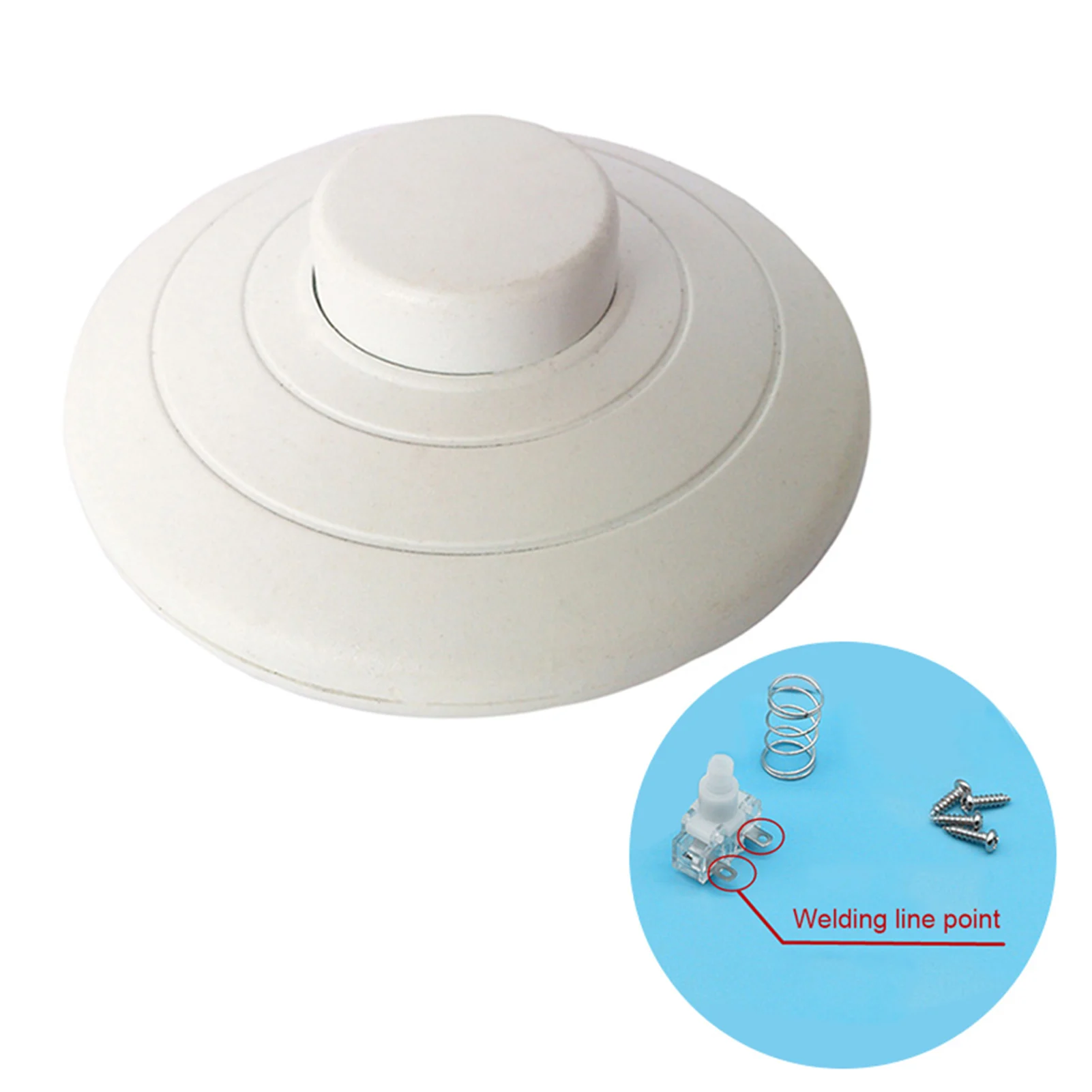 Foot Switch Socket Quality Plastic Material Durable Practical Switch for Home Switch Socket Use