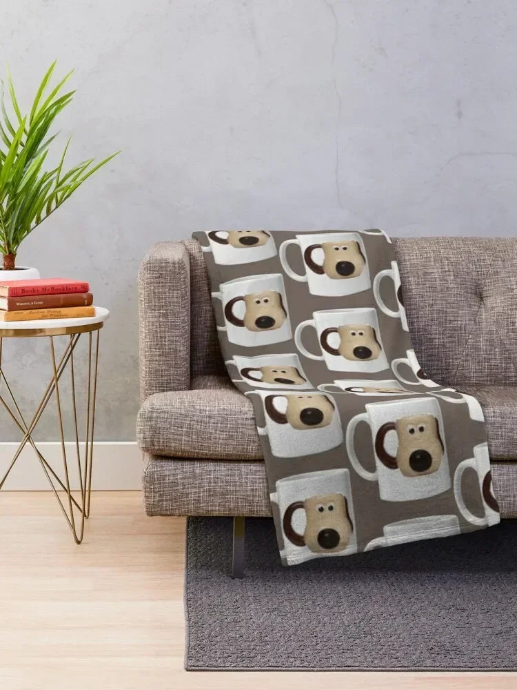 Gromit mug mug Throw Blanket Soft Beds for sofa Blankets