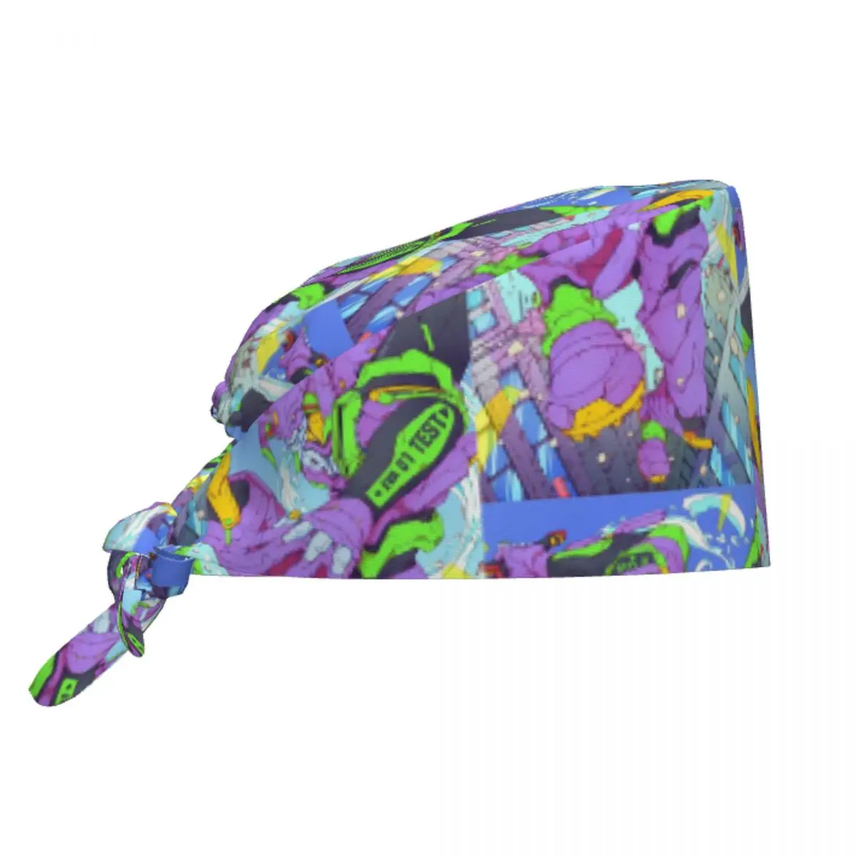 

Регулируемая рабочая шапка манга Evangeliones на заказ для мужчин и женщин, шапочки-скрабы, кепка-сюрприз для медсестер и врача для стоматолога