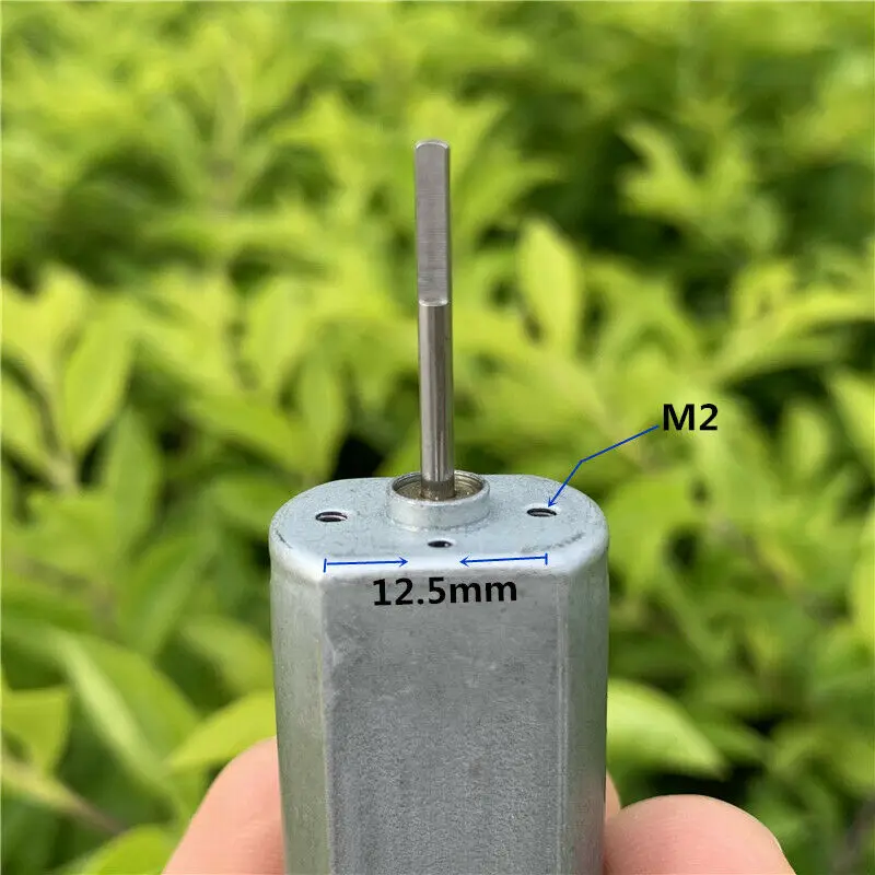 Mini 180 Precious Metal Brush Motor DC 5V 6V 9V 12V 13000RPM High Speed Long Shaft D-shaft DIY Toy Car Boat Model