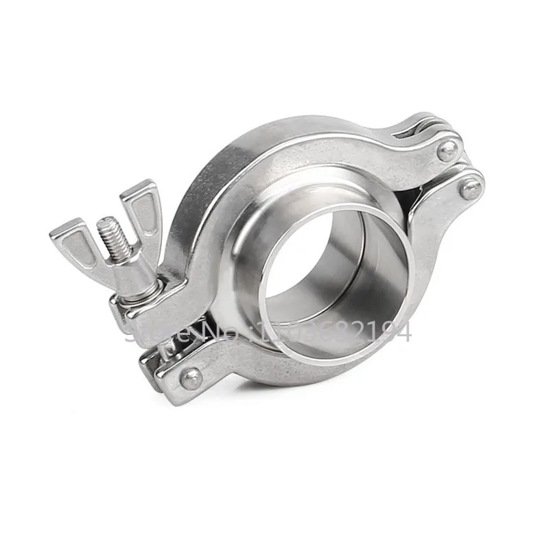 304 Stainless Steel Vacuum Connector Clamp Suit Kf16/25/40/50kf Vacuum Quick Coupler Suit