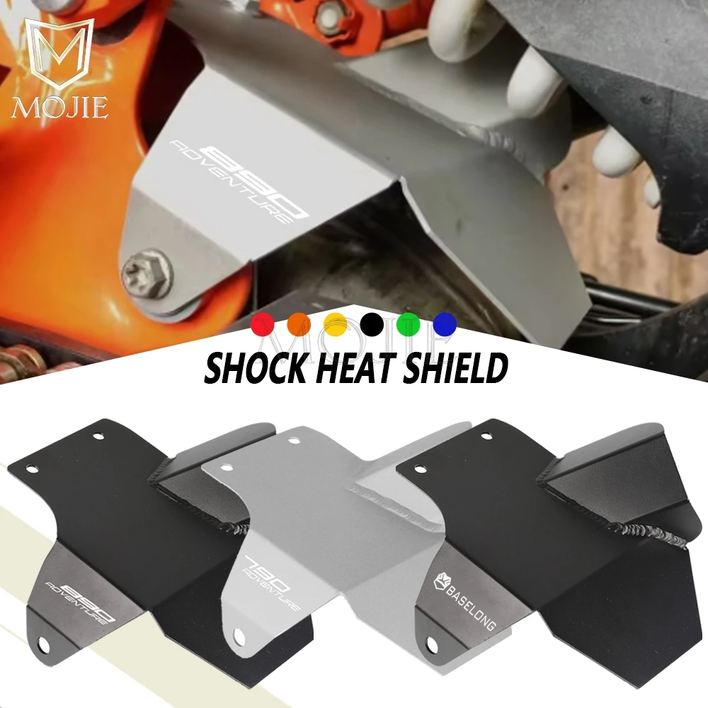 

FOR 890 ADVENTURE ADV 890Adv 2020-2021-2022-2023-2024-2025-2026 Motorcycle Accessories Shock Heat Shield Exhaust Pipe Protection