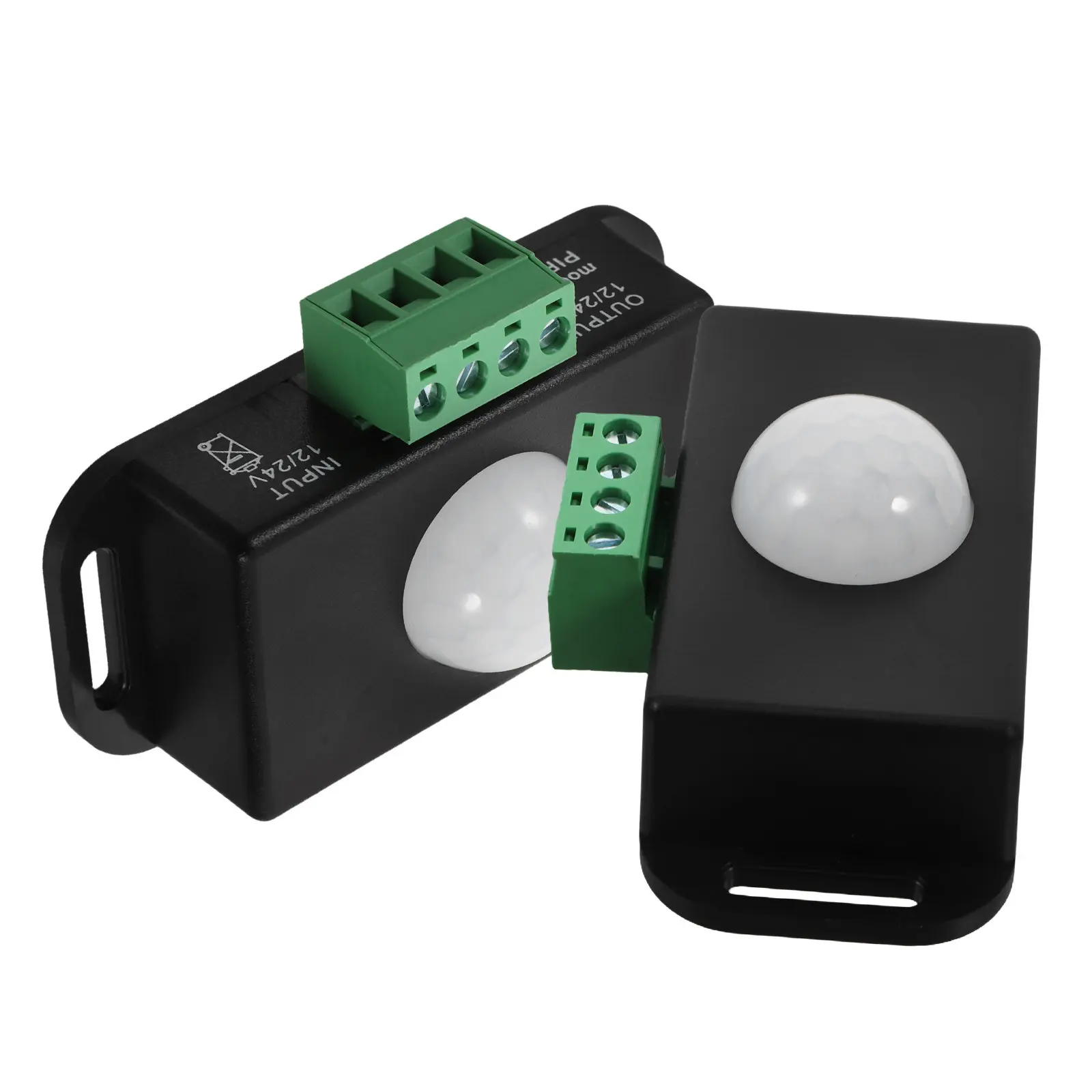 

Комплект из 2 инфракрасных датчиков движения PIR 12В/24В для автоматического включения/выключения освещения под шкафом, под кроватью, в кладовой, у входа