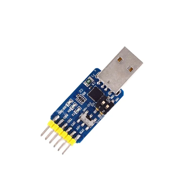 30PCS GBeelee BL-MZ-143 Modul Port Serial Multifungsi 6-in-1 CP2102 USB Ke TTL 485/232 Konversi Saling