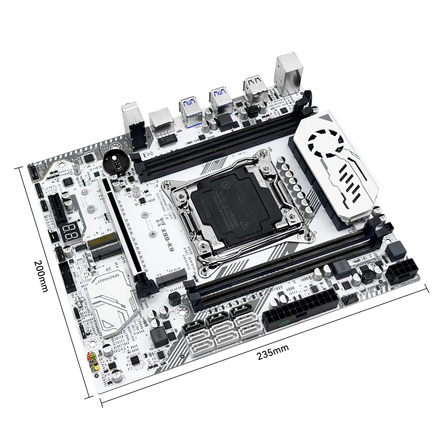 MACHINIST X99 K9 Motherboard C612 Chip Supports TPM 2.0 LGA 2011-3