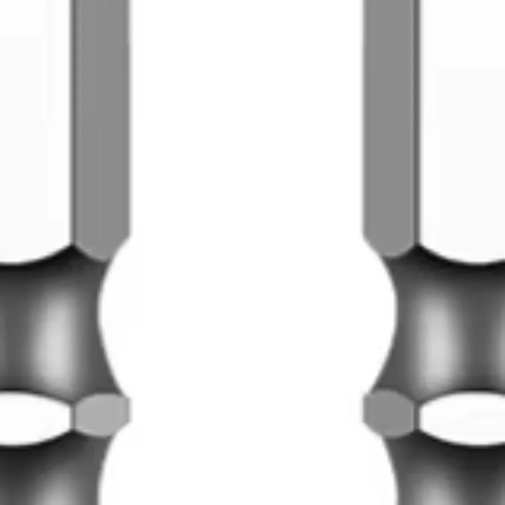 

K5 Нескользящая ударная крестовая отвертка из сплава S2, электрическая отвертка высокой твердости, ударопрочный шестигранный хвостовик