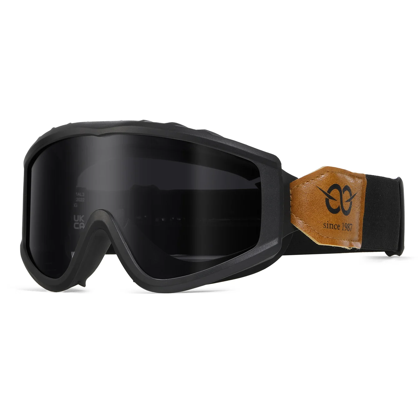 Men and Women's Anti-fog Motorcycle Goggles Fashion Windproof Adjustable Webbing Motorcycle Eyewear for Male and Female