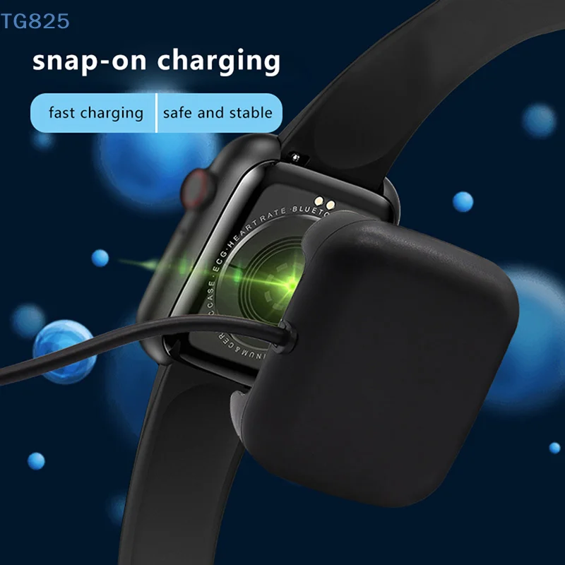 【AN】Smart Watch Magnetic Charger Charging Cable USB Chargeable Adapter For HW18 Smartwatch